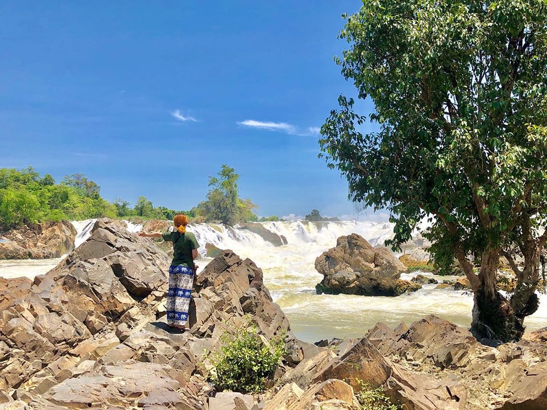 Don Khong Island Waterfalls, Mekong River, Laos part